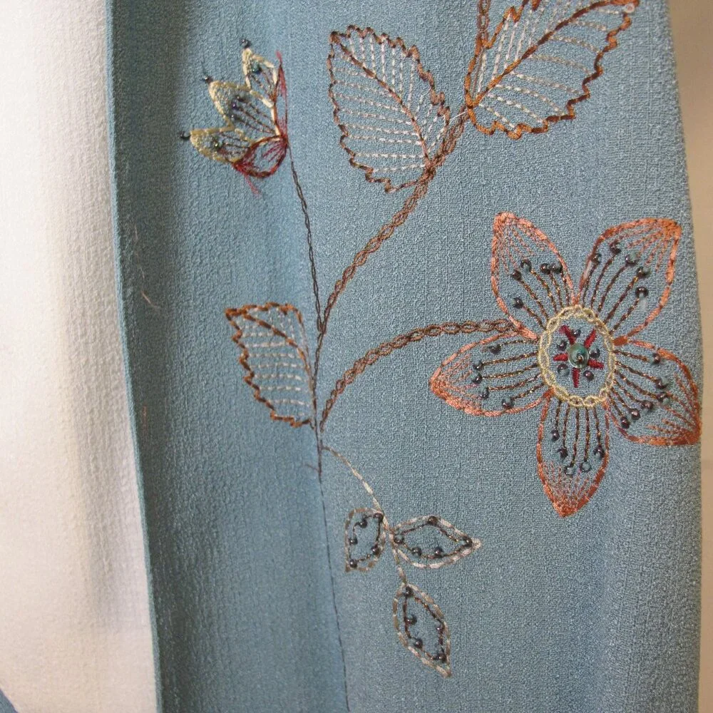 Alfred Dunner green 2-piece pantsuit, 18/18P - Picture 4 of 6